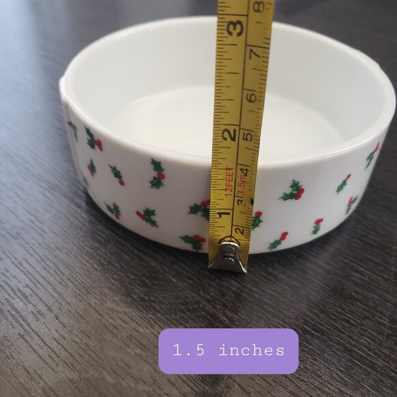 Himark Holidays Vintage Christmas Holly and Berry Trinket Box - Picture 8 of 8